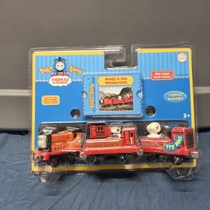 2006 Thomas & Friends Take Along - RUSTY & THE RESCUE CARS